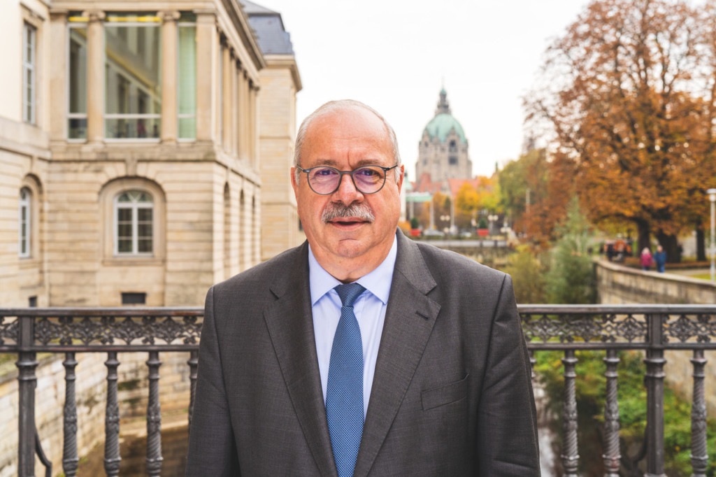 Rüdiger Kauroff am Landtag